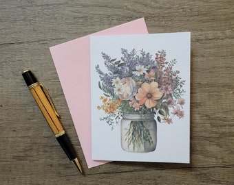 Blank note cards, Stationery Set, gifts for wife, gifts for mom, Thank You cards, Greeting Cards, Gifts for Sister, bulk thank you