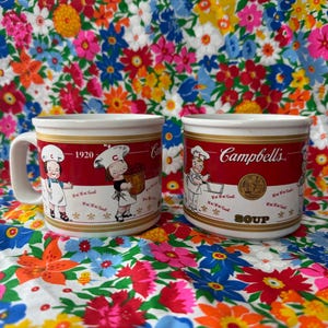 Vintage // Campbell’s Soup Mugs