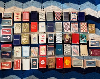 Vintage // Airline Playing Card Decks