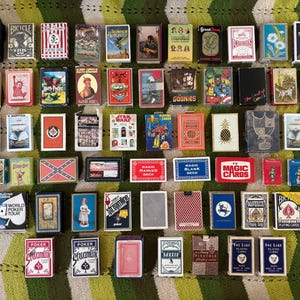 Various Playing Card Decks