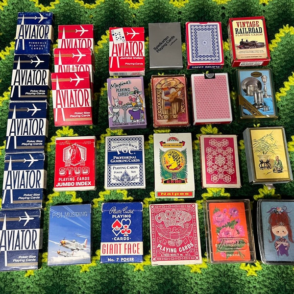 Vintage // Various Playing Card Decks