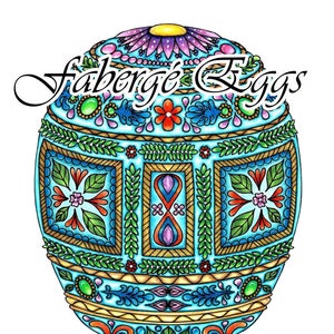 Faberge Eggs Volume 2 Colouring Book PDF Download