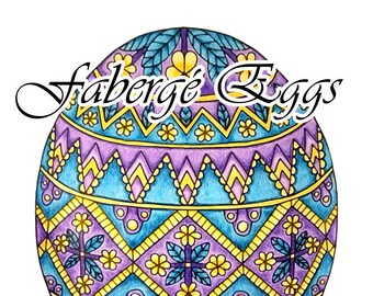 Faberge Eggs Volume 4 Colouring Book PDF Download