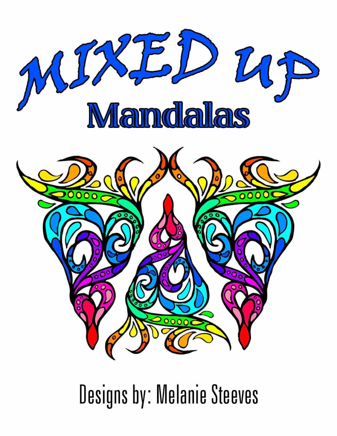 Mixed Up Mandalas Colouring Book Pdf Download Etsy