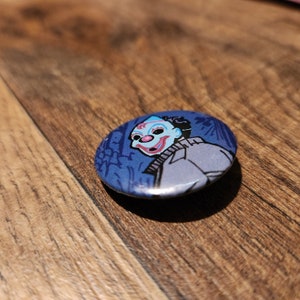 Comic Clown Button