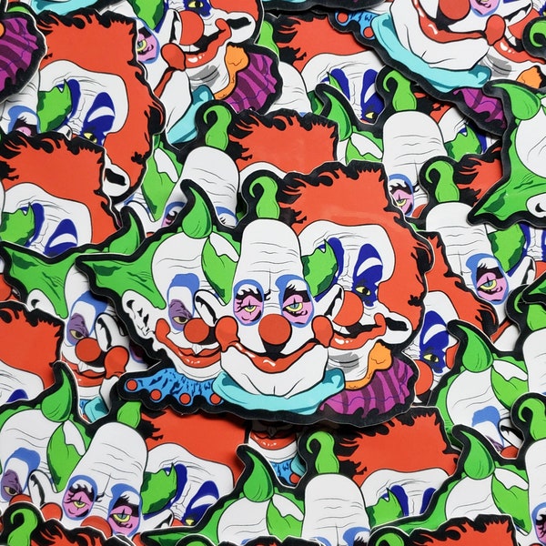 Killer Klowns From Outer Space Sticker