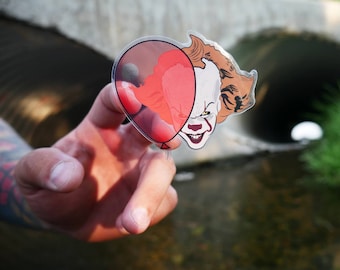 Gutter Clown Sticker