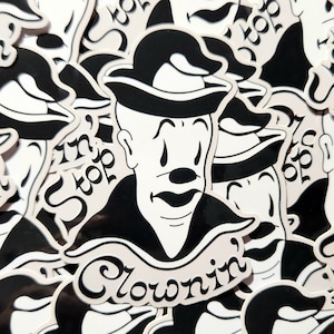 Clown Sticker