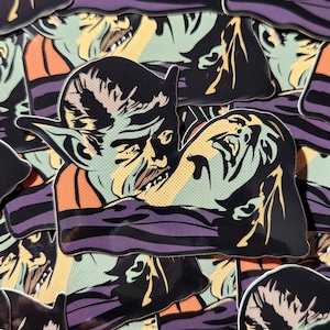 Kiss Of Death Vampire Sticker