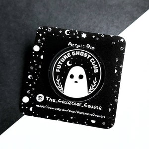 Future Ghost Acrylic Pin