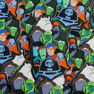 Villians Sticker