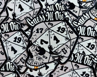 Critical Fail Dungeons And Dragons Sticker