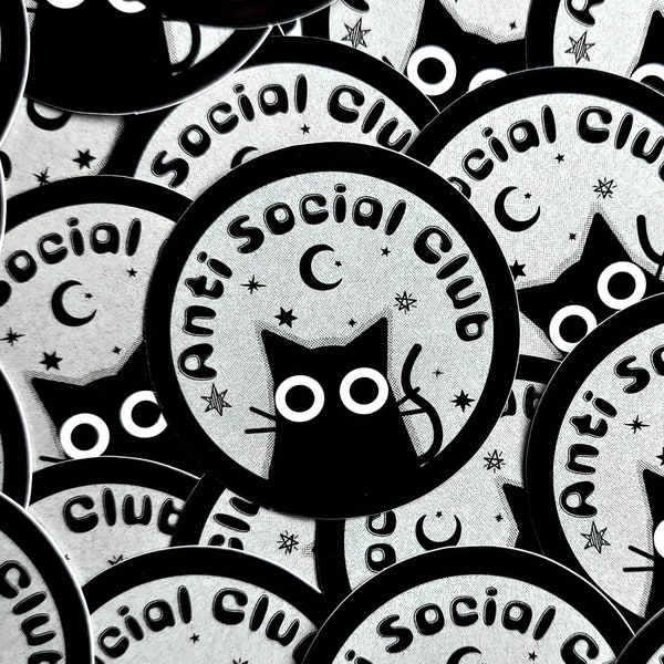 Anti Social Club Sticker