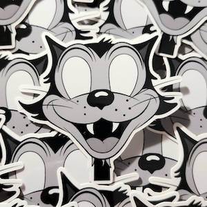 Spooky Cat Sticker