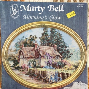 Grille de point de croix compté Glow Cottage de Marty Bell Morning, 1990
