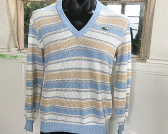 Chemise Lacoste France Cotton Sweater, Made in France size 3