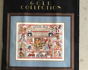 Counted Cross Stitch Kit WINTER CELEBRATION Dimensions Gold Collection 70-08919 NIP