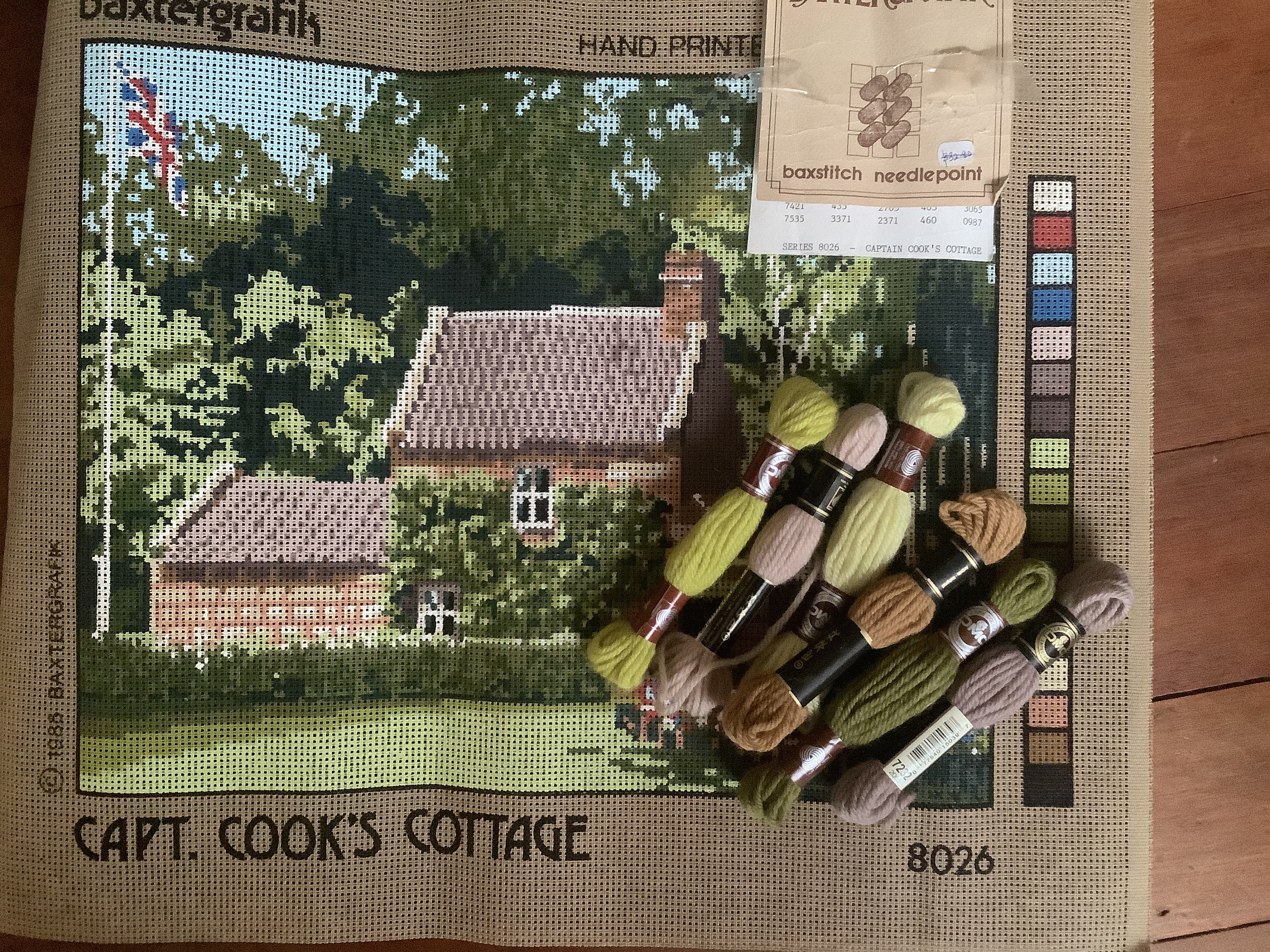 Cottage tapestry sale