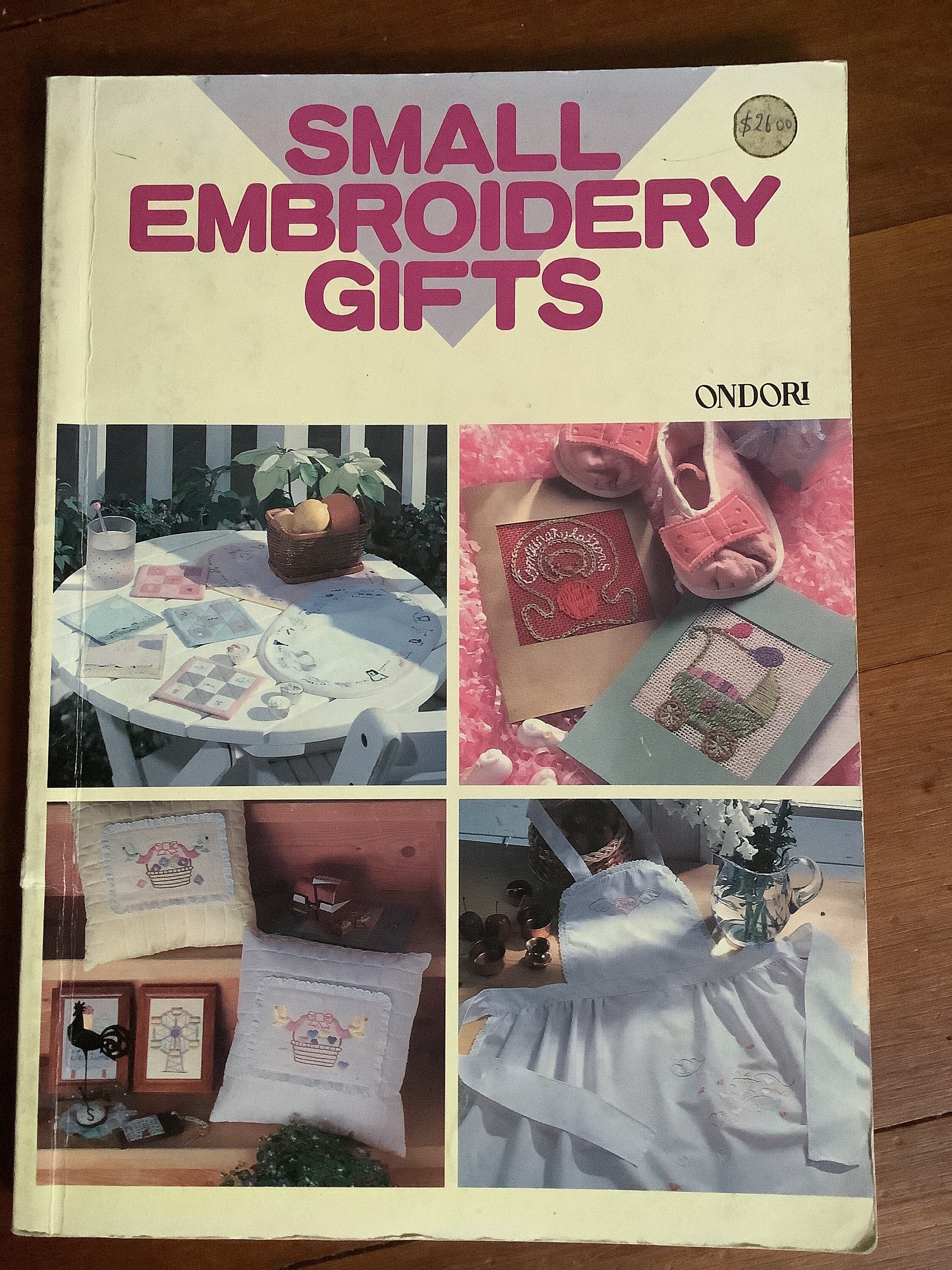 Japanese Embroidery Book Ondori Easy Embroidery First Edition