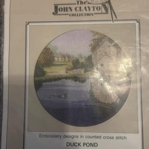 Duck Pond by John Clayton, Heritage Stitchcraft, Counted Cross Stitch  Chart