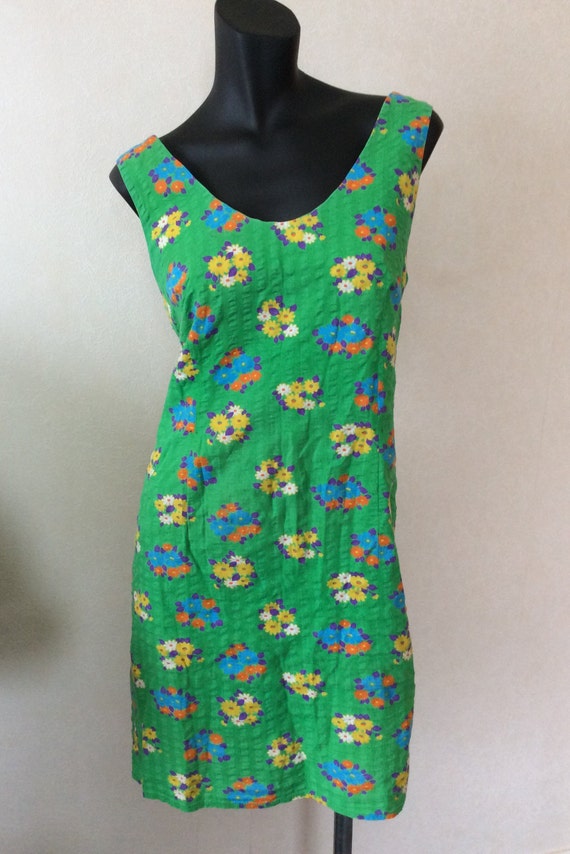 1970s shift dress