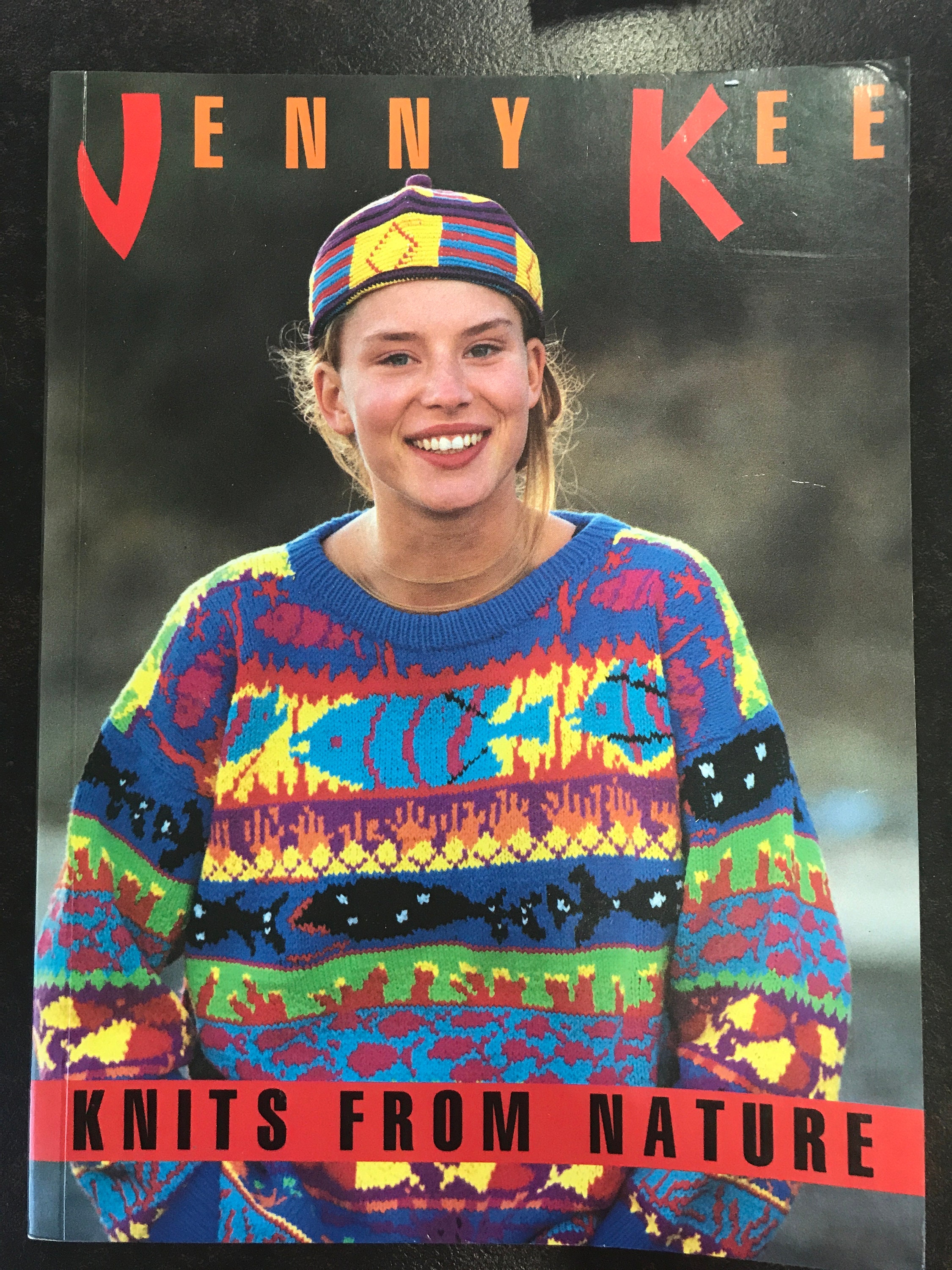Jenny Kee Knits From Nature 1990 Australian Knitting Pattern