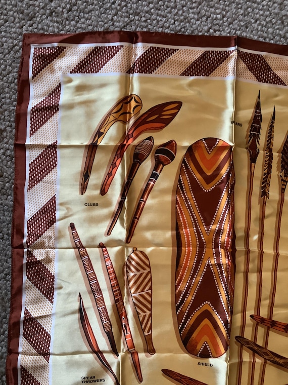 Australian Aboriginal Weapons Artifacts Scarf Ind… - image 4