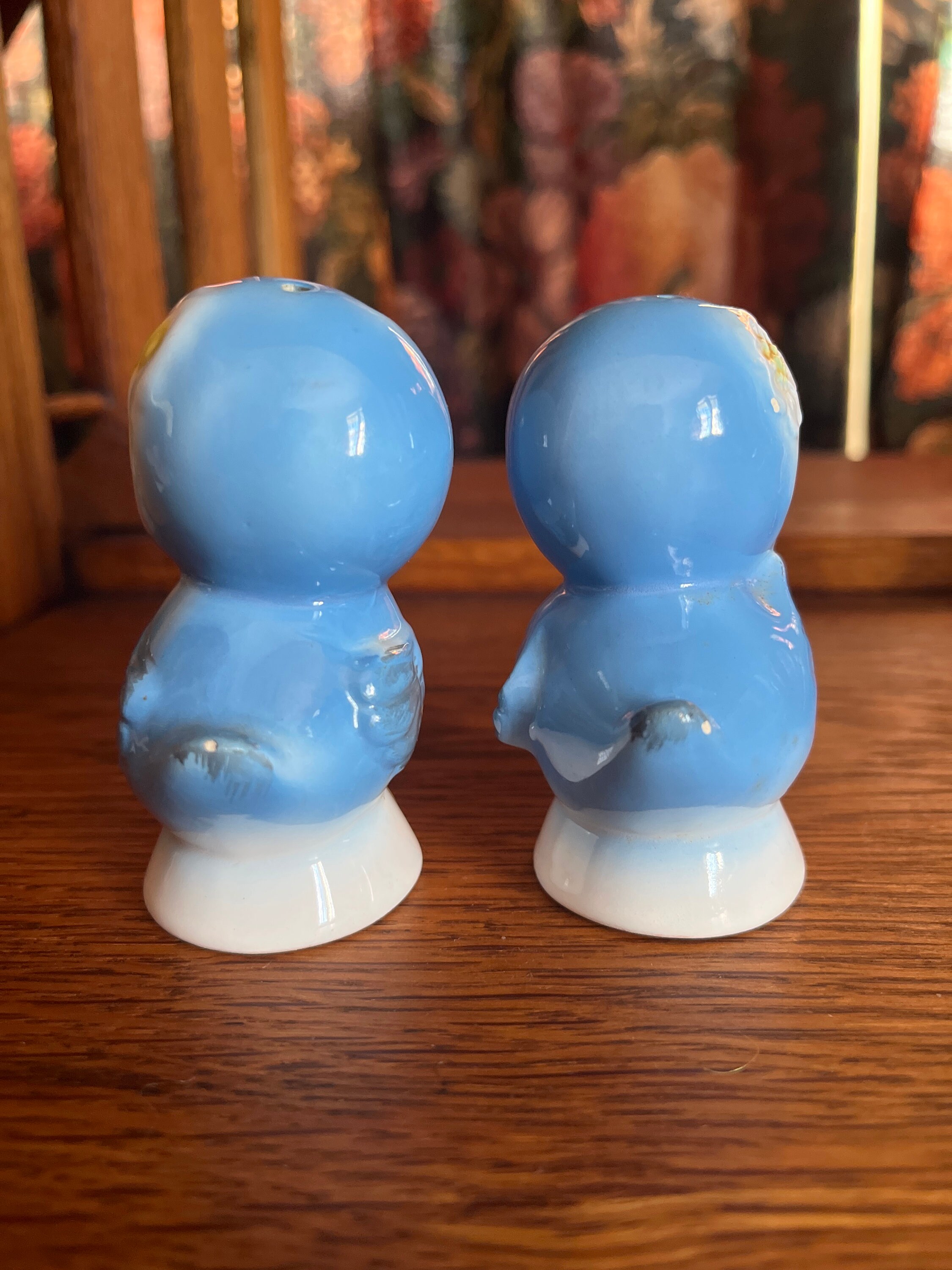 美品！ レフトン ブルーバード ソルト&ペッパー VINTAGE LEFTON BLUE BIRD SALT & PEPPER SHAKERS | eBay