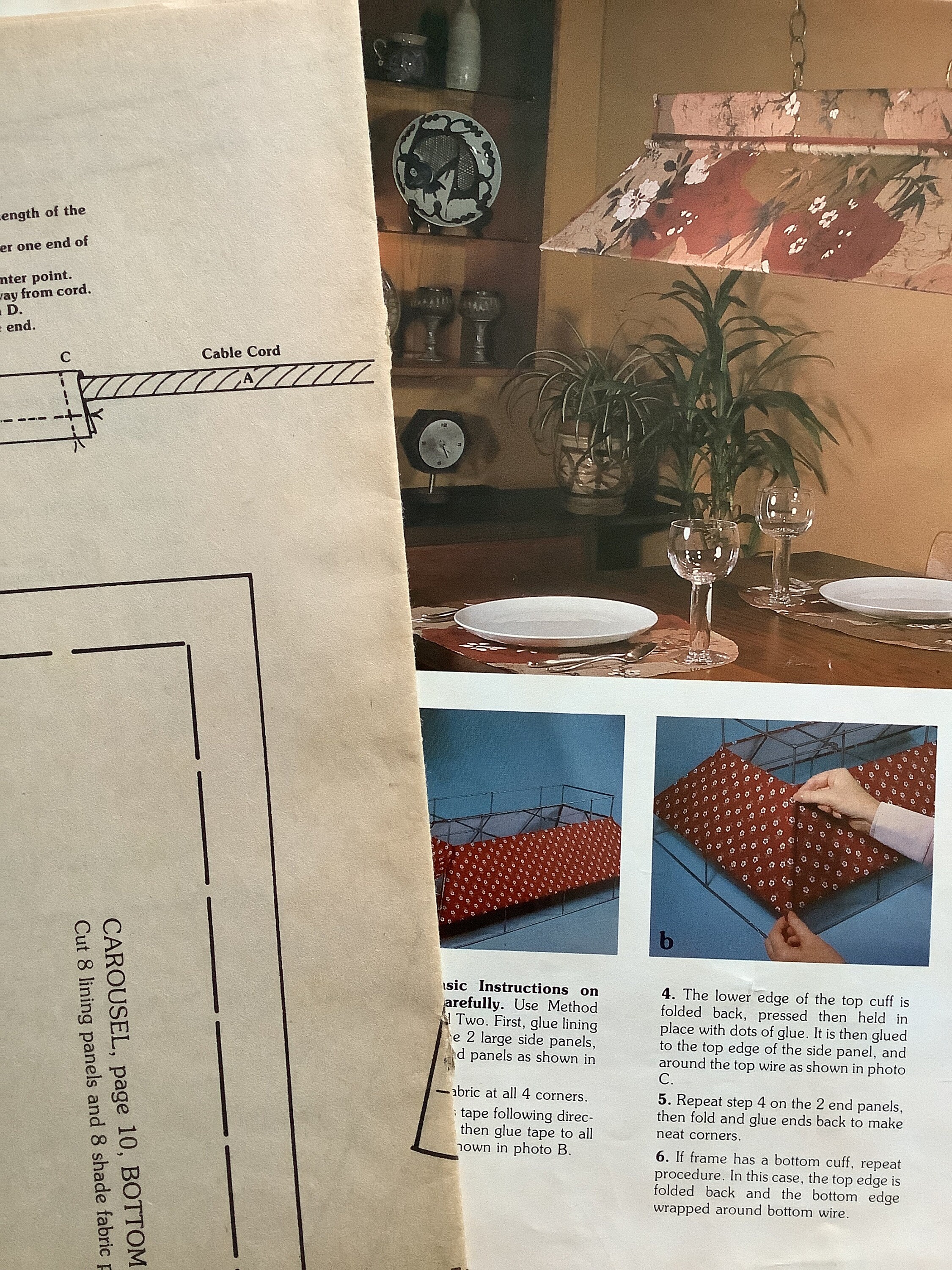 How to Make Lampshades Using the Easy New Glue Technique by Etsy