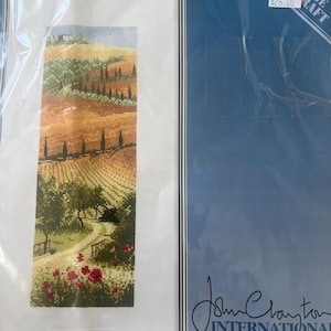 Tuscany by John Clayton International F588, Heritage Stitchcraft, Counted Cross Stitch Pattern Chart New