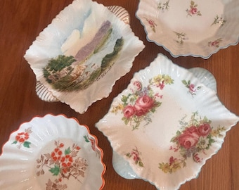 Shelley China Pin dishes, Trinket Dish, small bonbon dish, made in england