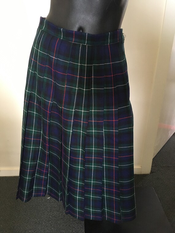 wool kilt skirt
