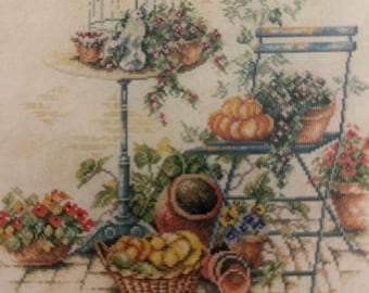 Counted Cross Stitch Kit - Four Seasons by Lanarte, Marjolein