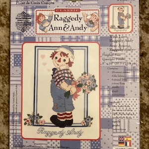 Raggedy Ann Cross Stitch Kit - Etsy