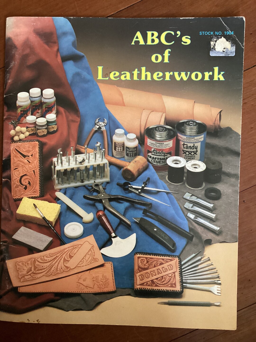 Abcs of Leather Work Book 1904 Tandy Leather Instructional Etsy