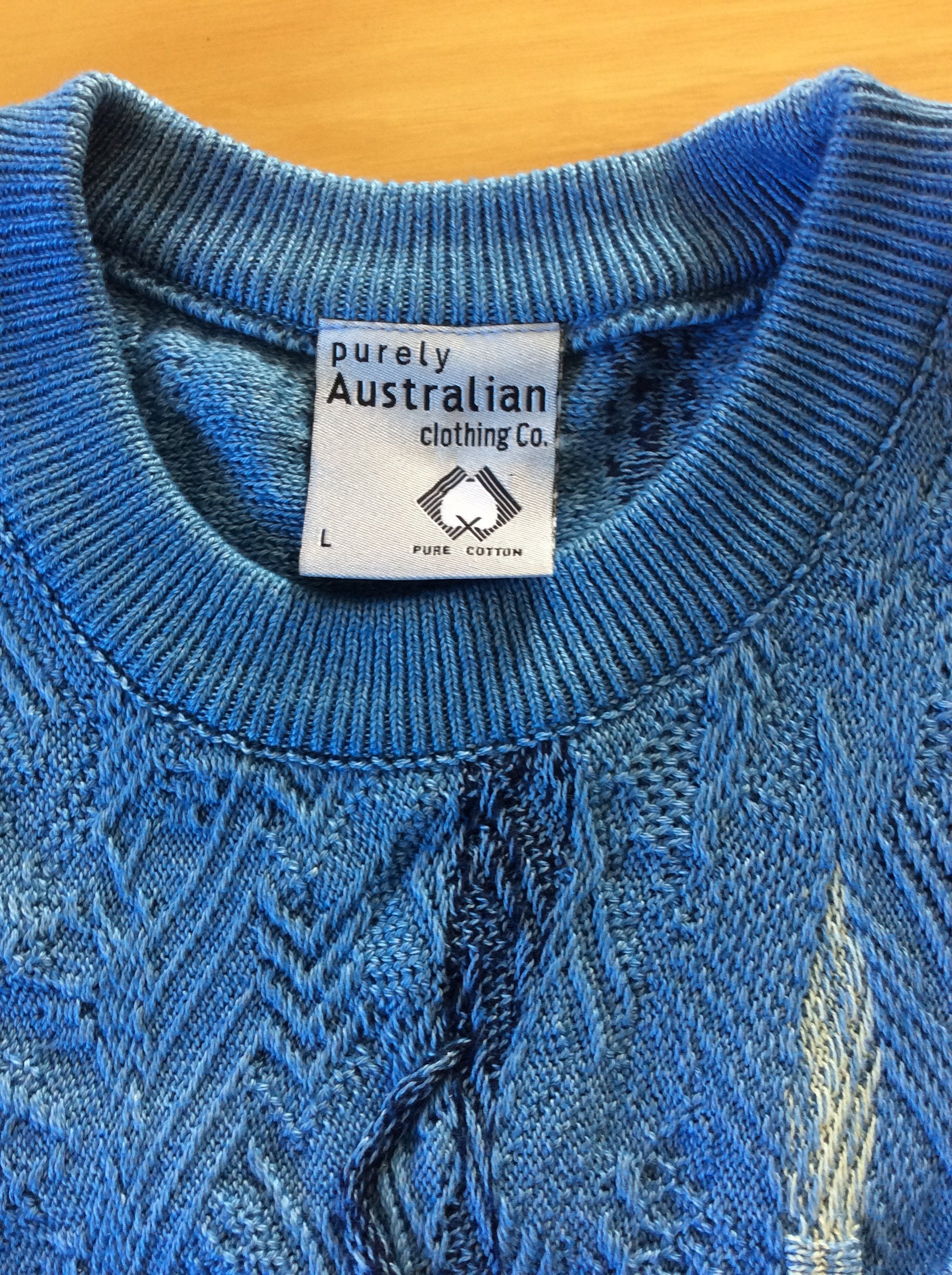 Vintage Purely Australian Clothing Cotton Knitwear Australia Vintage Purely Australian Clothing Cotton Knitwear Australia