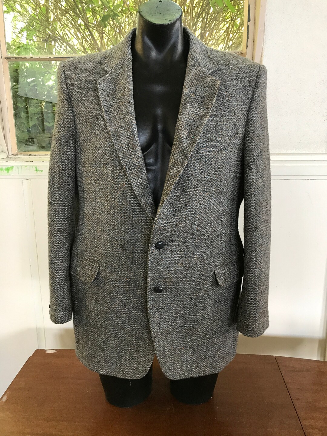 Harris Tweed×HAI SPORTING GEAR ウールジャケット ISSEY MIYAKE Harris Tweed × HAI SPORTING GEAR Wool Jacket