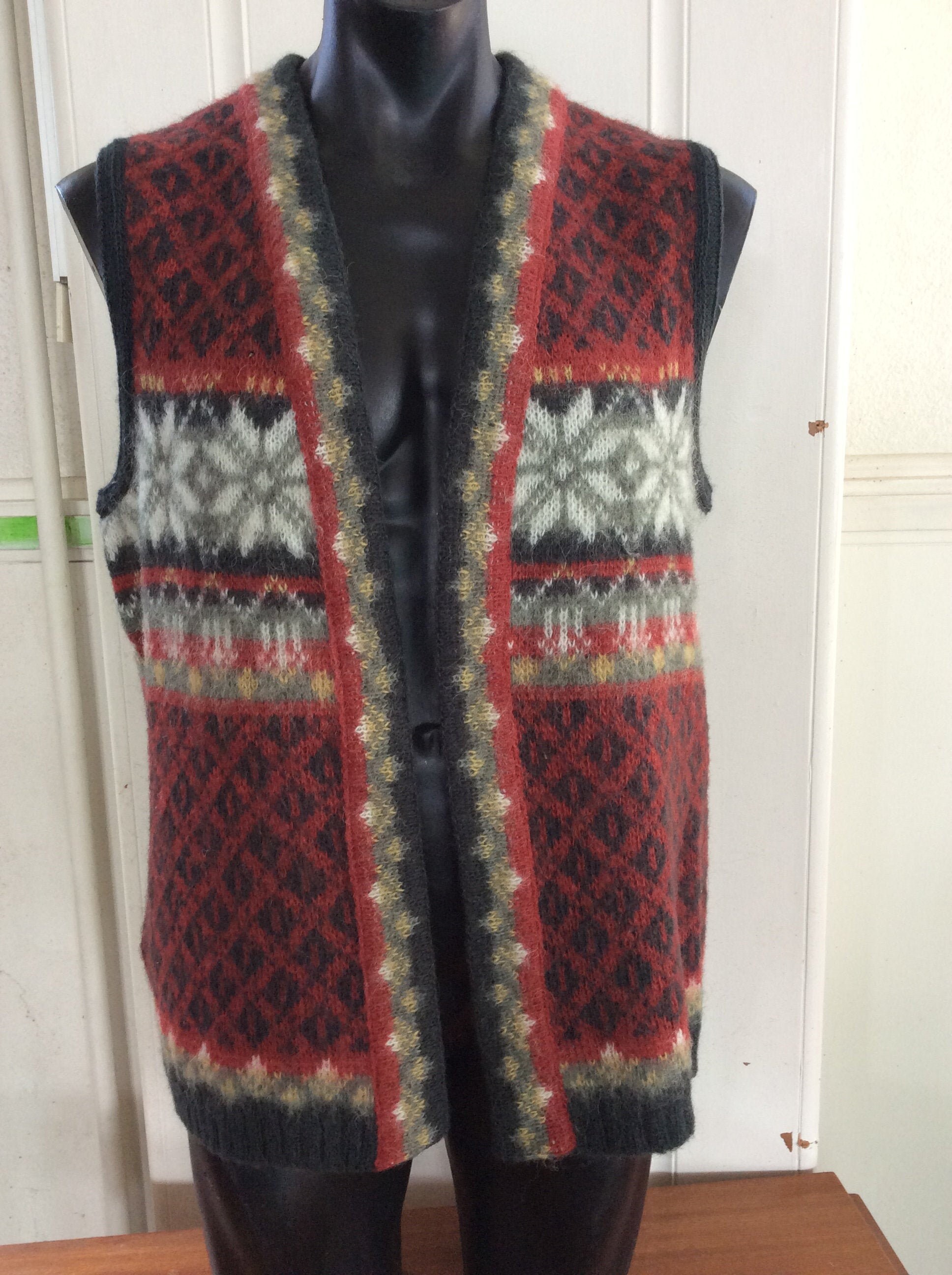 Icelandic Wool Vest - Etsy