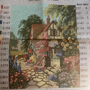 Zweigart Antique Brown Mono Tapestry Canvas 18 Count 50 X 50cm