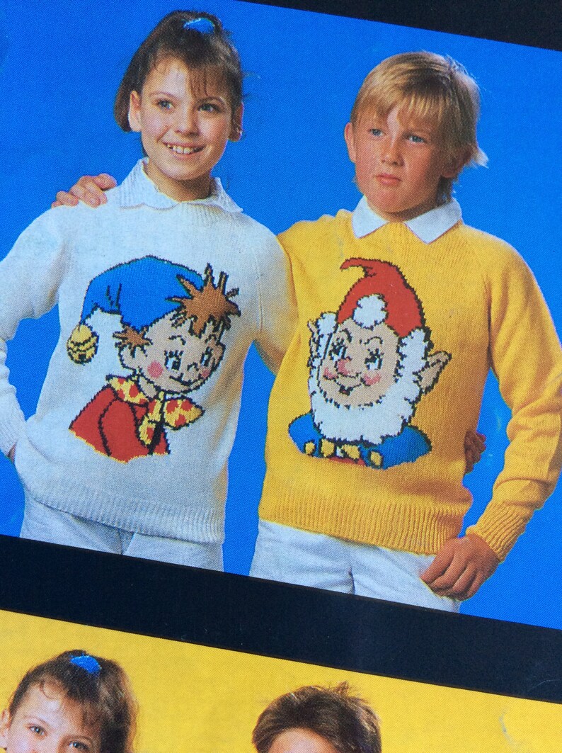 Noddy and Big Ears 5 Knitting Patterns by Gary Kennedy Etsy