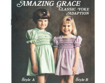 Amazing Grace Classic Yoke Adaptation for smocking bodice