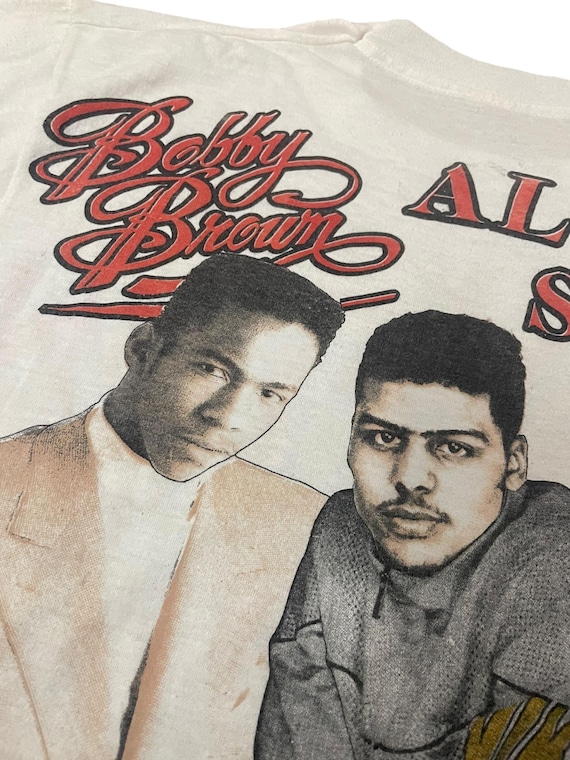 Amazing Vintage 1988 New Edition, Bobby Brown, Al Sure Tour T