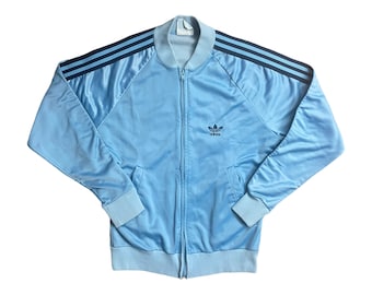 Vintage Adidas ATP Keyrolan Track Jacket - Baby Blue