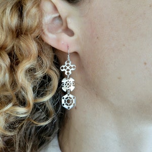 Handcast sterling design motifs