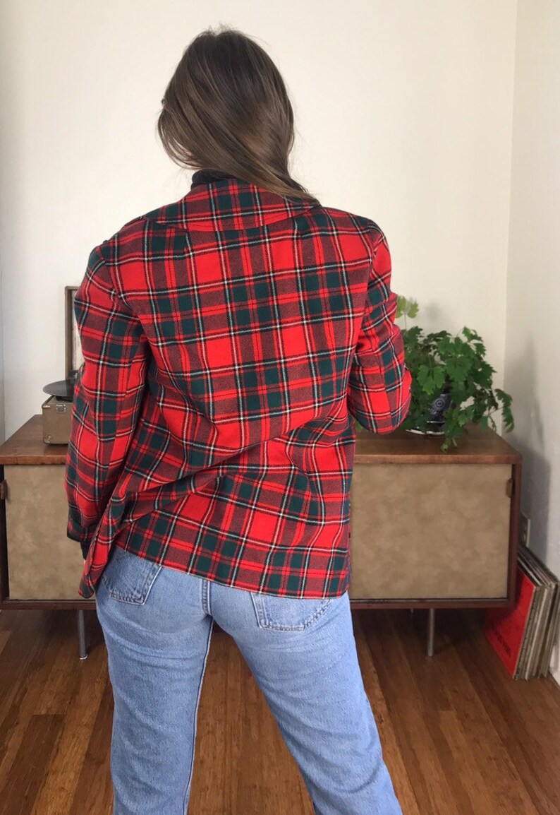 Pendleton plaid blazor