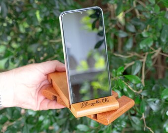 Personalised Desk Mobile Phone Stand