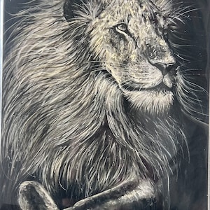 A3 print lion