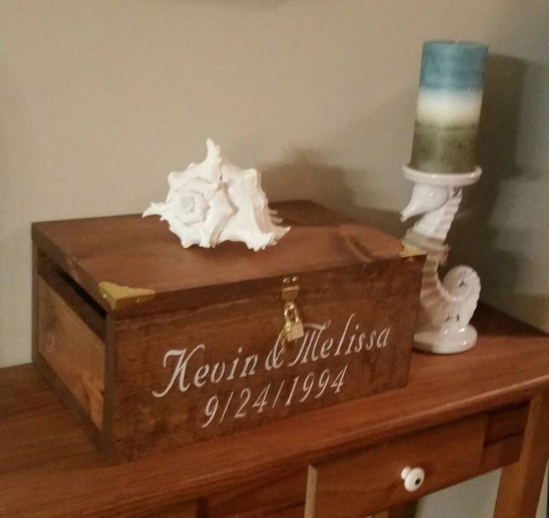 Funeral Card Box Donations Box Rustic Wedding Card Box Etsy