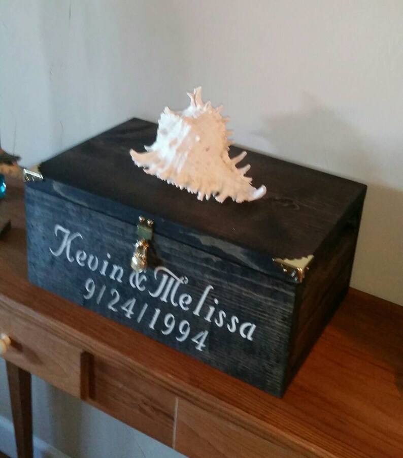 Funeral Card Box Donations Box Rustic Wedding Card Box Etsy