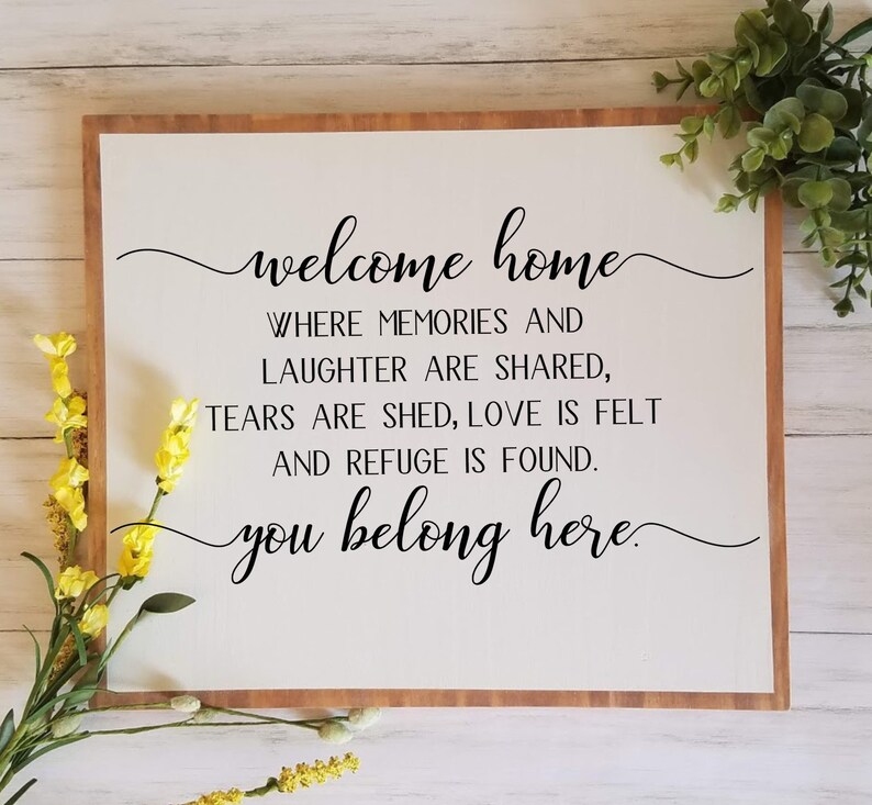 home you belong here svgWall art svghome svg Etsy